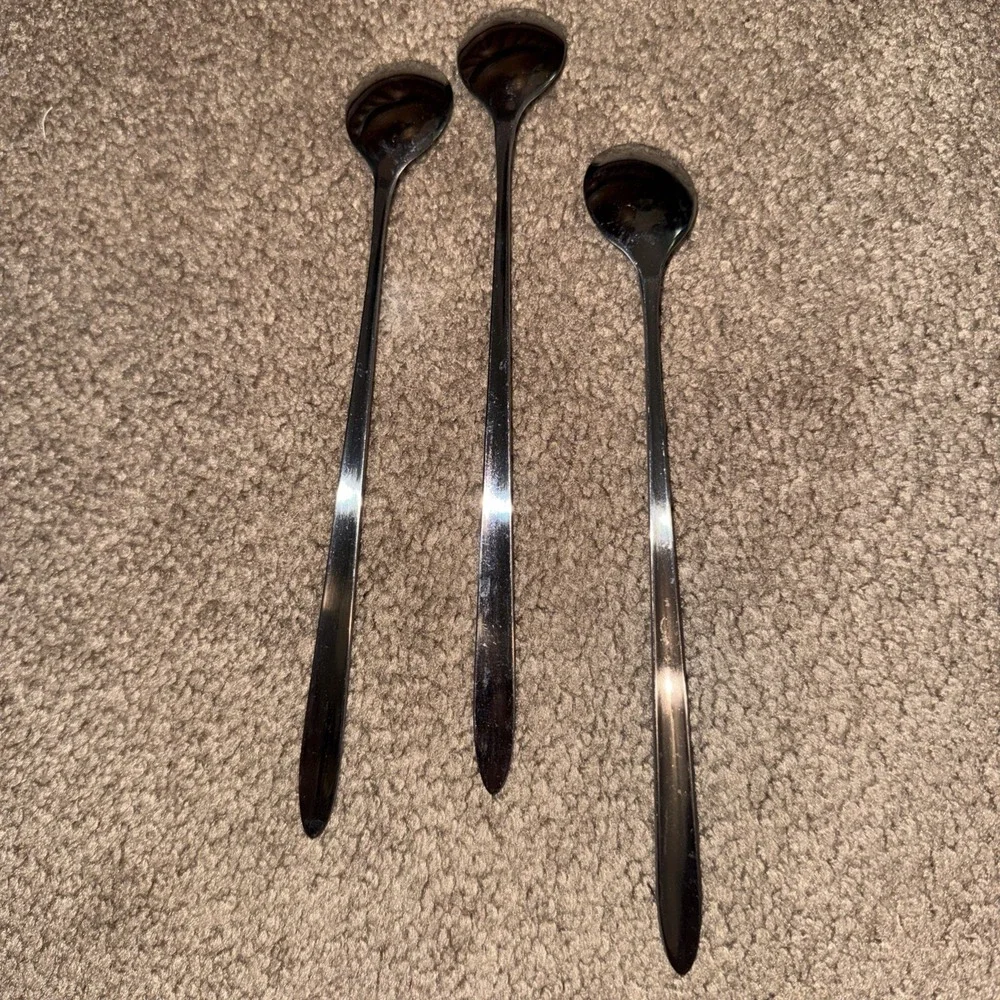 Chef Captain Long Handle Ice Tea Spoons, drink mixers